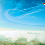 EnerKite_Vision Drachen hoch über den Wolken, die Energie erzeugen