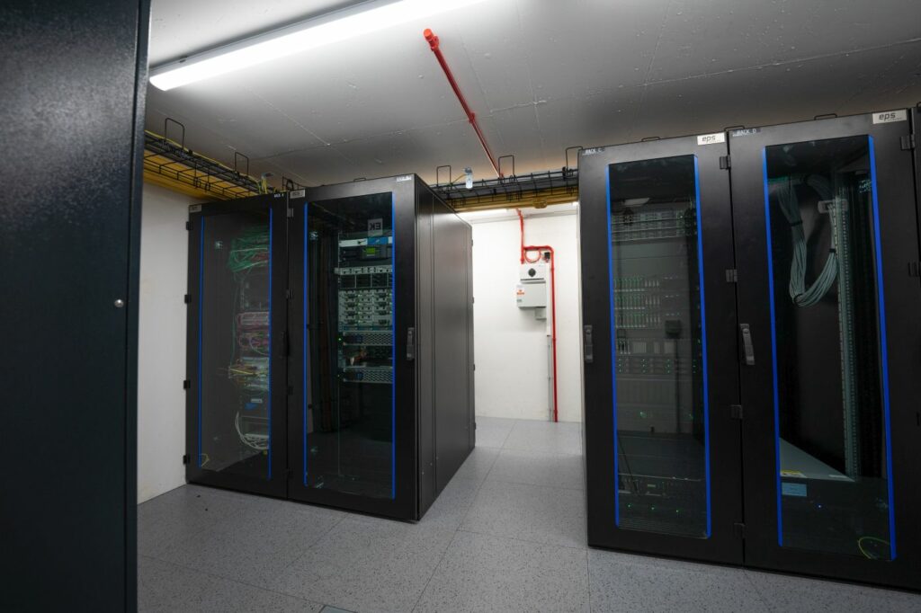 USV-Anlagen in Serverraum.
