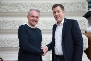 Roger Karner und Volker Gagelmann wollen das vorhandene Potenzial von KNX-Lösungen in Österreich bestmöglich ausschöpfen.