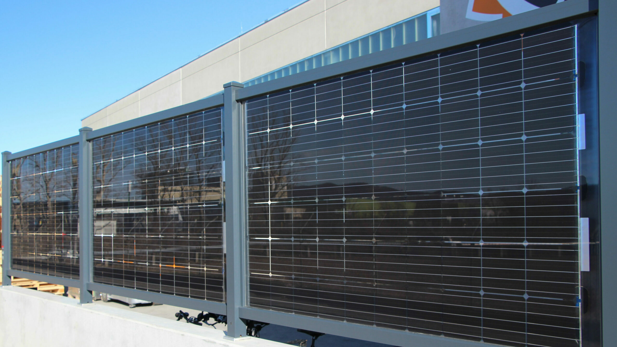 Solarzaun von Hansel