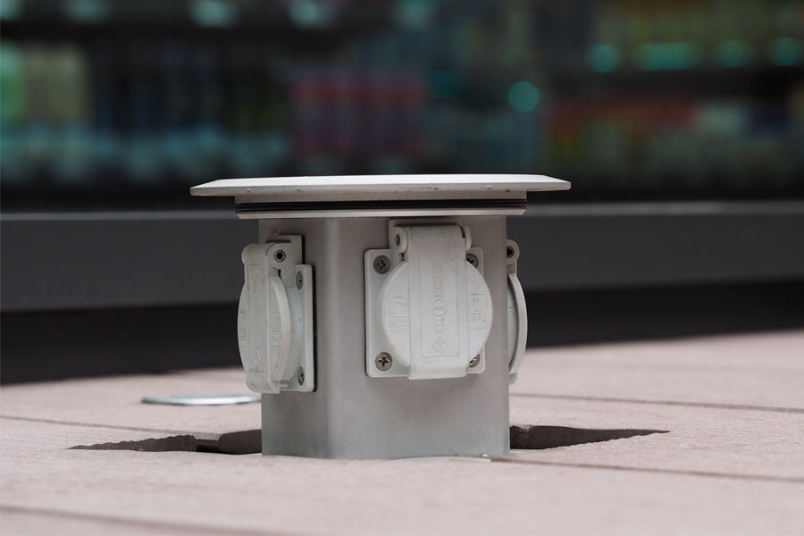 MASSO mit Schraubdeckel, verbaut im Innenbereich