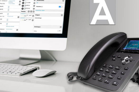 Mit dem AGFEO Systemgedanken 4.0 vernetzt der Bielefelder Hersteller das AGFEO Kommunikationssystem sowohl mit den Apps und der Software als auch mit den AGFEO Endgeräten.