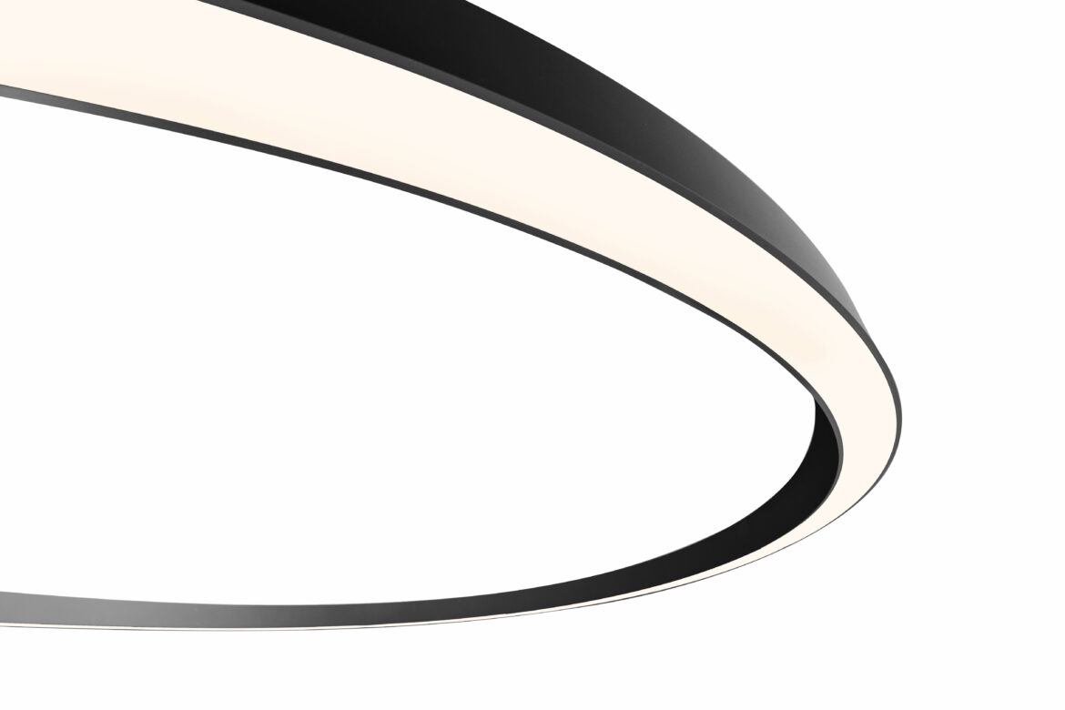 Die neue Concord Nilo-Serie ist die ideale Beleuchtungslösung für designtechnisch anspruchsvolle Umgebungen, da die schlanke Ringform der Pendelleuchten ein modernes Erscheinungsbild erzeugen.