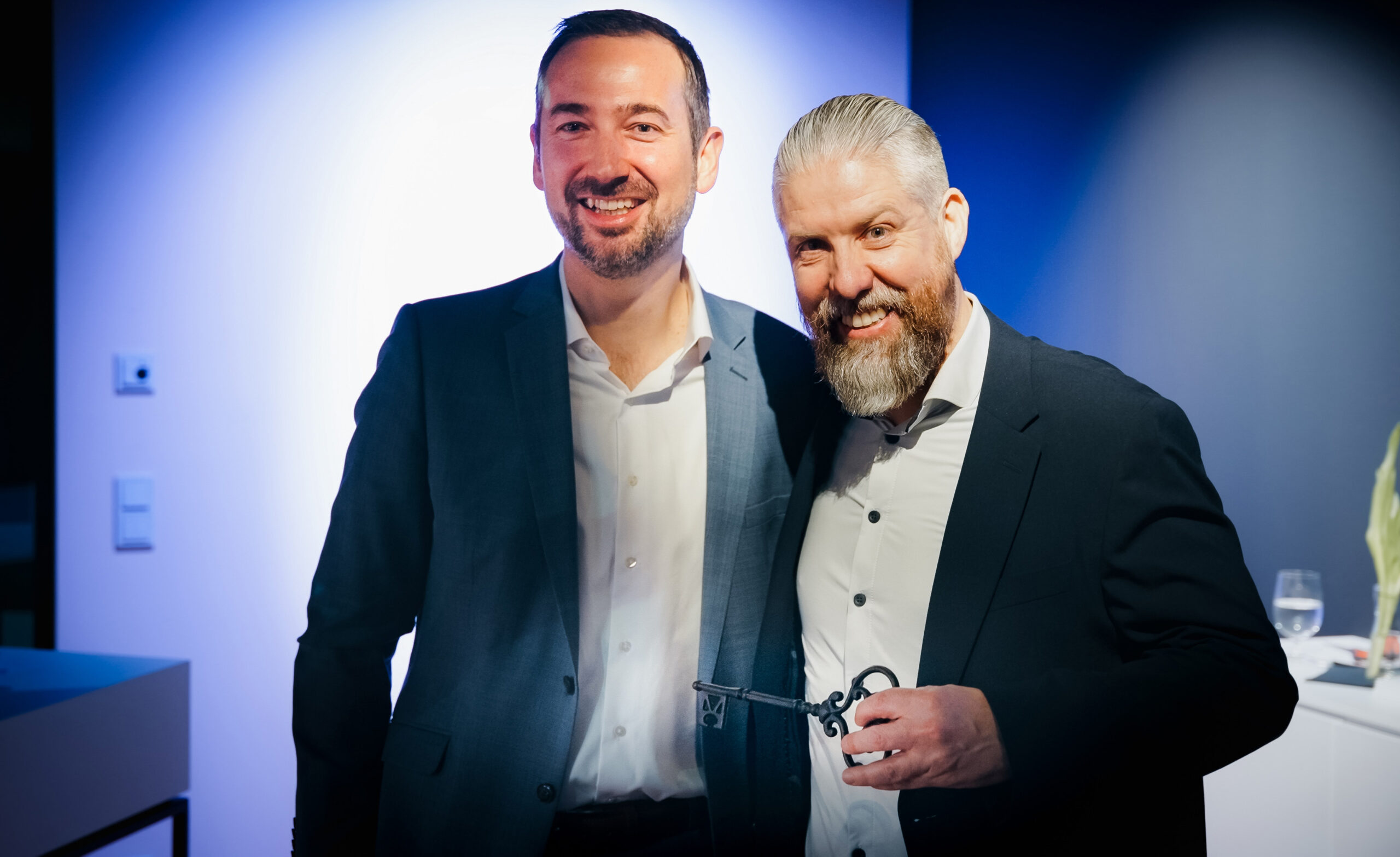 Dominik Marte und Alfred Mölzer