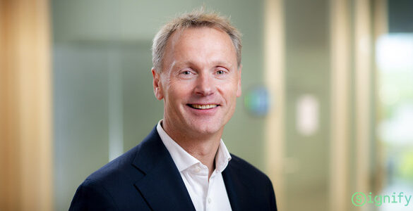 Porträtfoto von As Tempelman, designierter CEO von Signify ab September 2025.