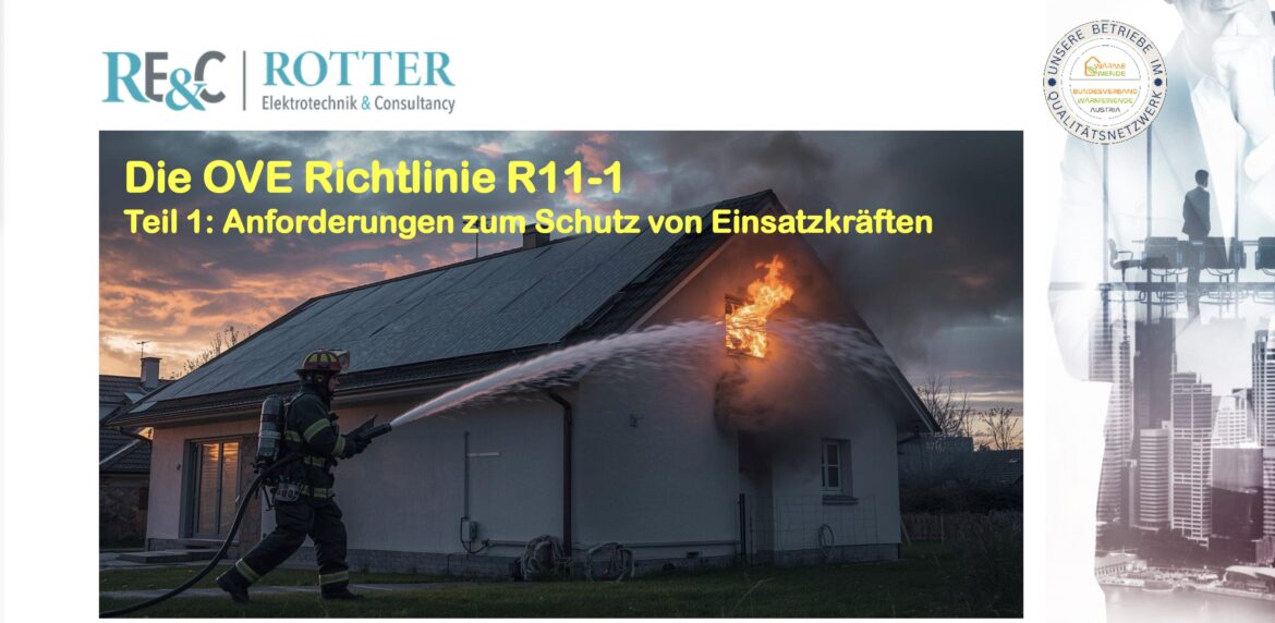 Die Vortragsunterlagen von Gottfried Rotter zur R11