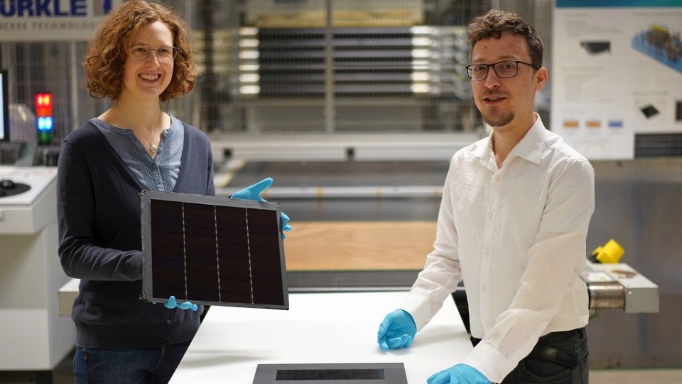 Tandem-Photovoltaikmodule