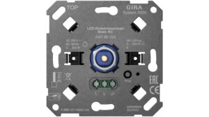 Kompakter LED-Dimmeinsatz für einfache und zuverlässige Lichtsteuerung.