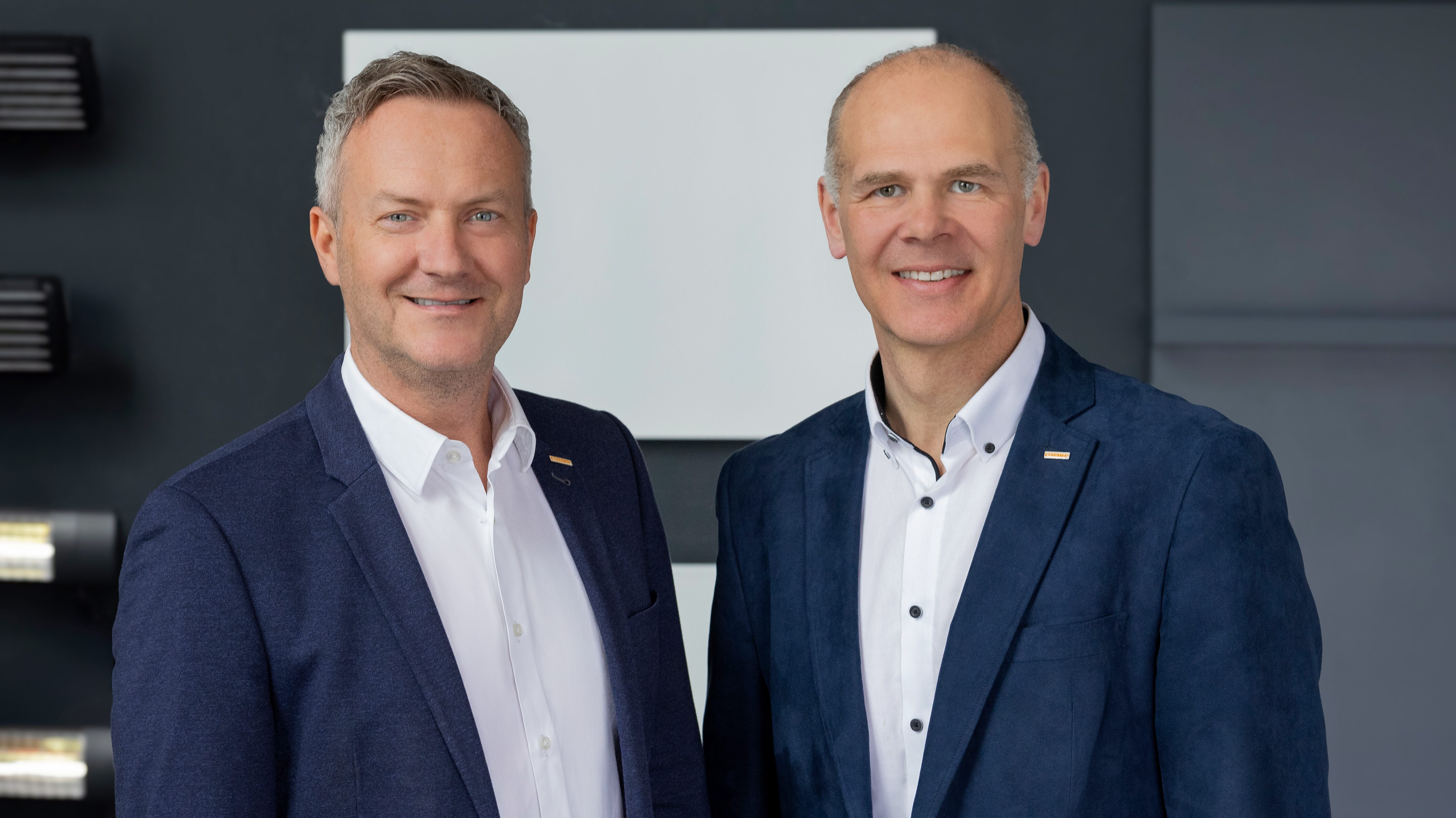 Thomas Reiter und Bas Spekreijse, Gesellschafter von Etherma