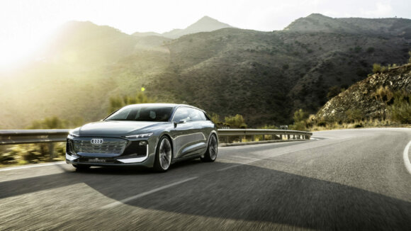 Der Audi A6 Avant e-tron concept